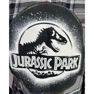 April 25th Flannels – Jurassic Park Black‎ White Unionbay S Grunge Punk Layer